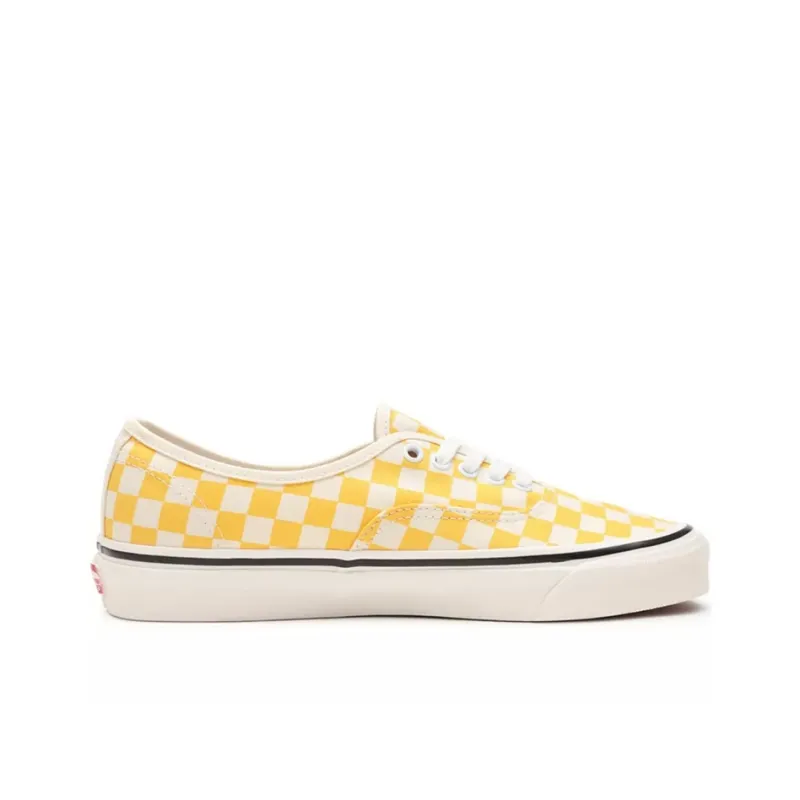 Vans Authentic 44 Dx Anaheim Factory Yellow Checkerboard-1