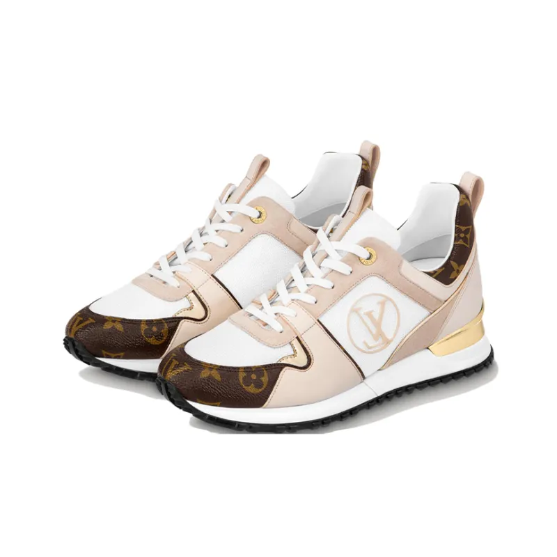 LOUIS VUITTON Run Away Low Top Casual Shoes Women's Ecru-1