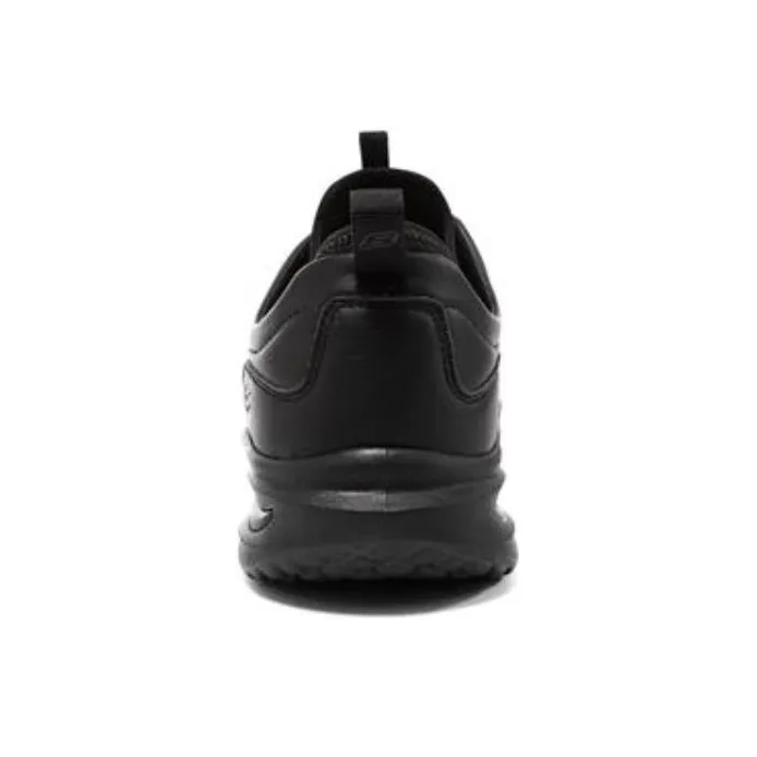 Skechers Arch Fit Orvan Cushioning Anti Slip And Wear Resistant Low Top Running Shoes Men's Black-3