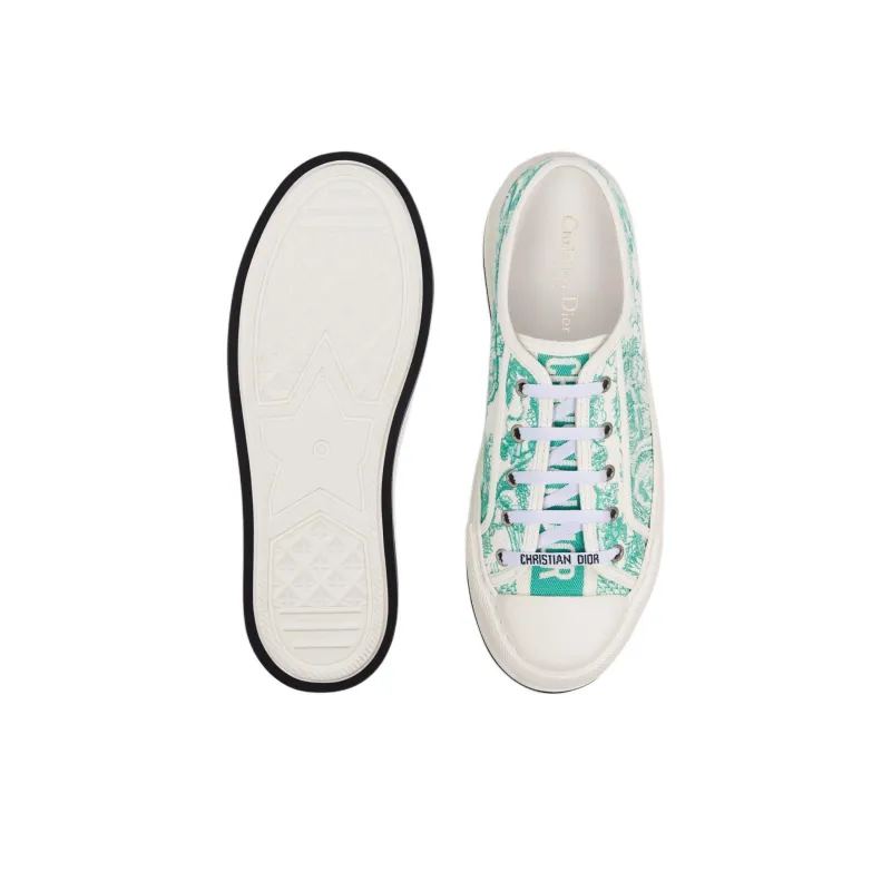 DIOR Dioriviera Low Top Skateboard Shoes Women's Mint Green-4