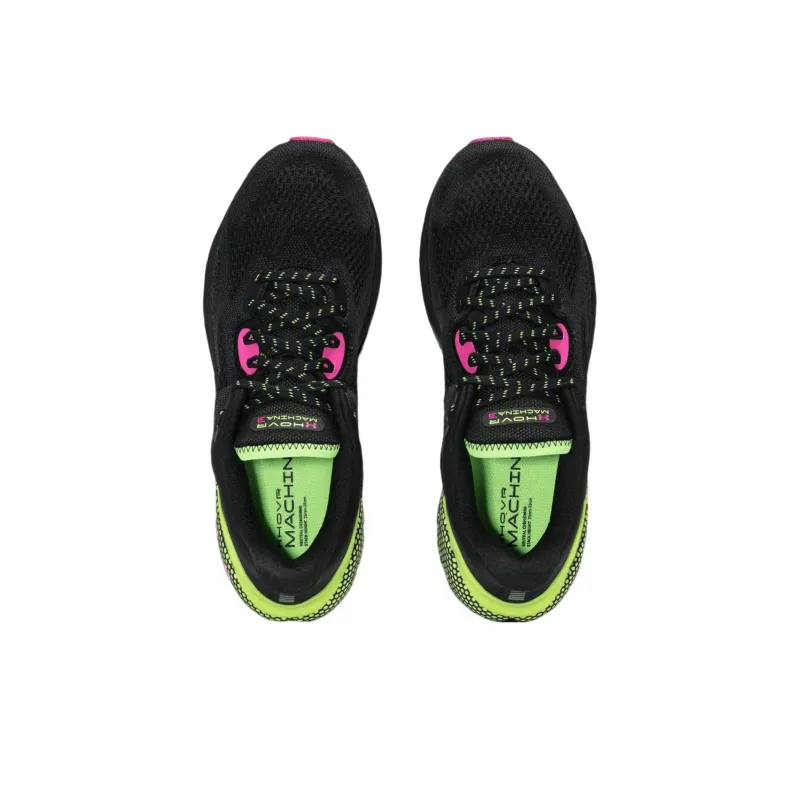 Under Armour Hovr Machina 3 'Black Lime Pink'-3