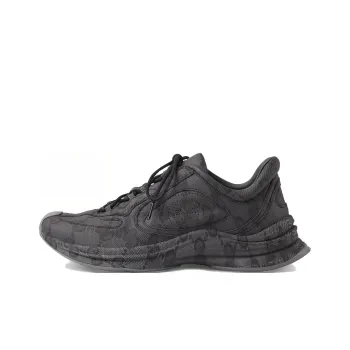 GUCCI Run Sneaker 'GG Water Transfer Print Black'