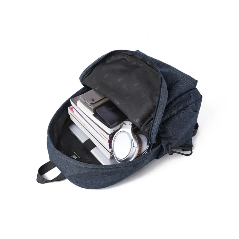 Lee Oxford With Polyester Backpack Regular Unisex Denim Blue-1