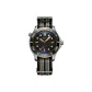 Titanium Steel Gray Dial Black Strap