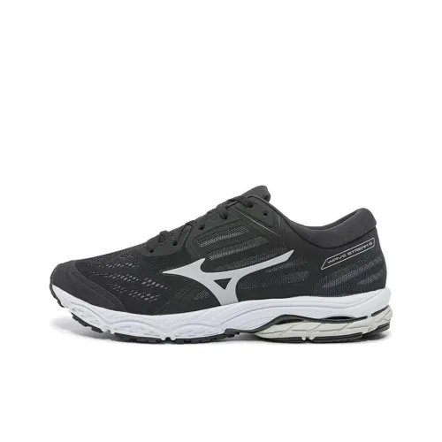 Mizuno Stream 2 Running Shoes Men Low-Top Black/Silver