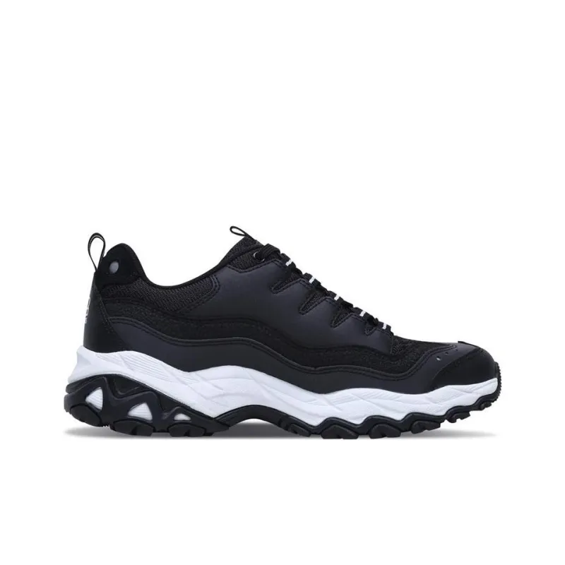 Skechers Encore Anti Slip Wear Resistant Low Top Sports Casual Shoes Women's Black-1