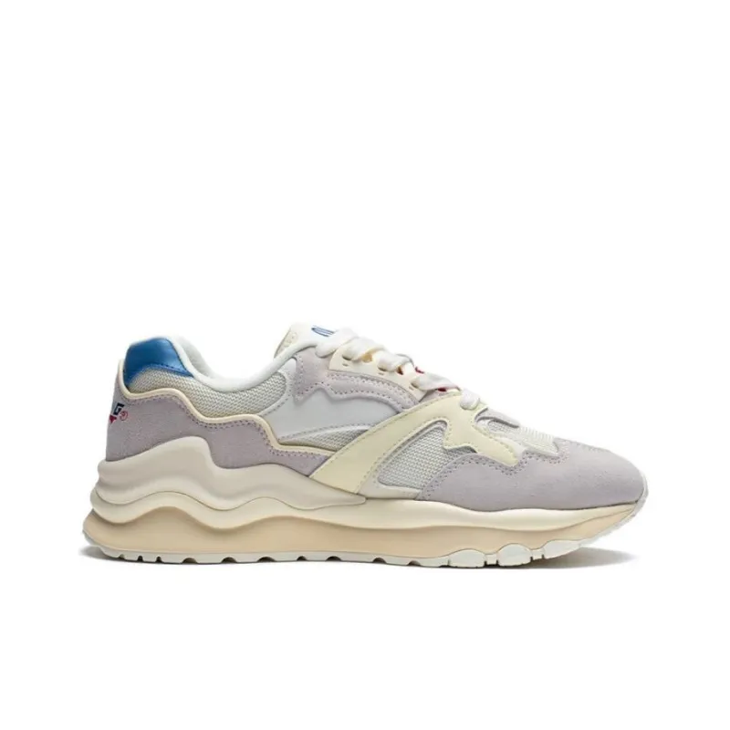 LiNing 001 Mountain Sea Anti Slip Wear Resistant Low Top Casual Shoes Men's Ecru Light Cream Yellow-1