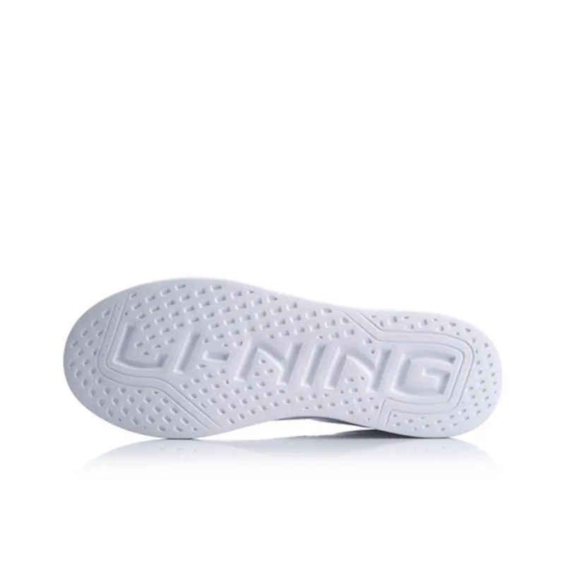 LINING Eternity Skateboard Shoes Men Low-Top White-4