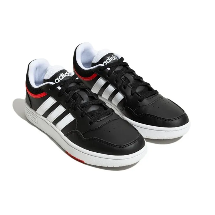 Adidas Hoops 3.0 'Black White Red'-2