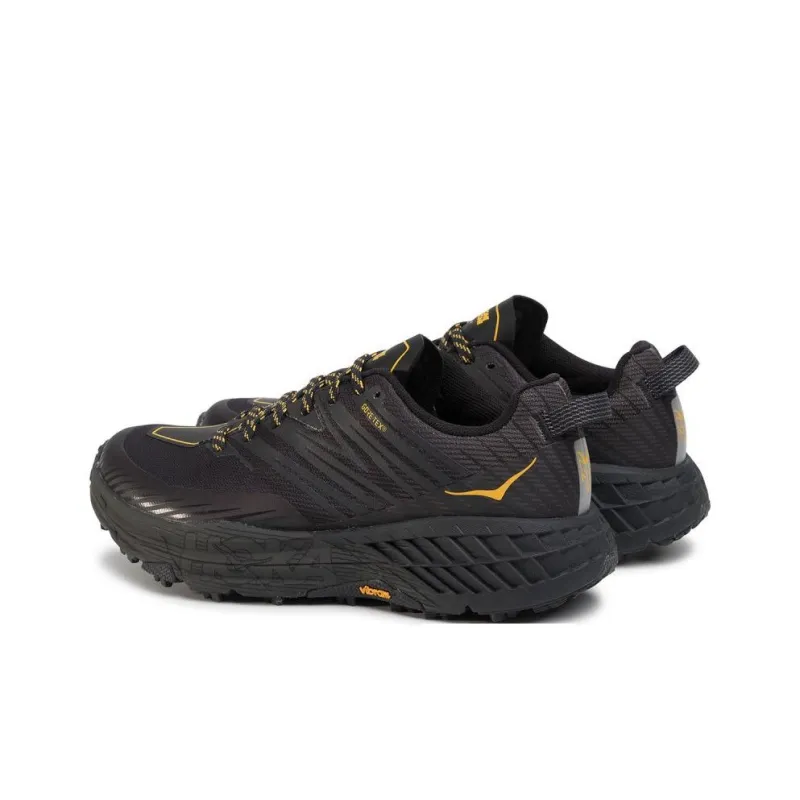 HOKA ONE ONE Speedgoat 4 Gore Tex Black Yellow-3