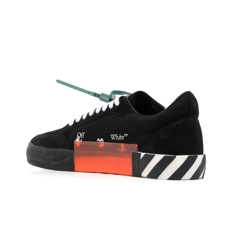 OFF WHITE Vulc Low Canvas White Black Dark Blue SS22-3