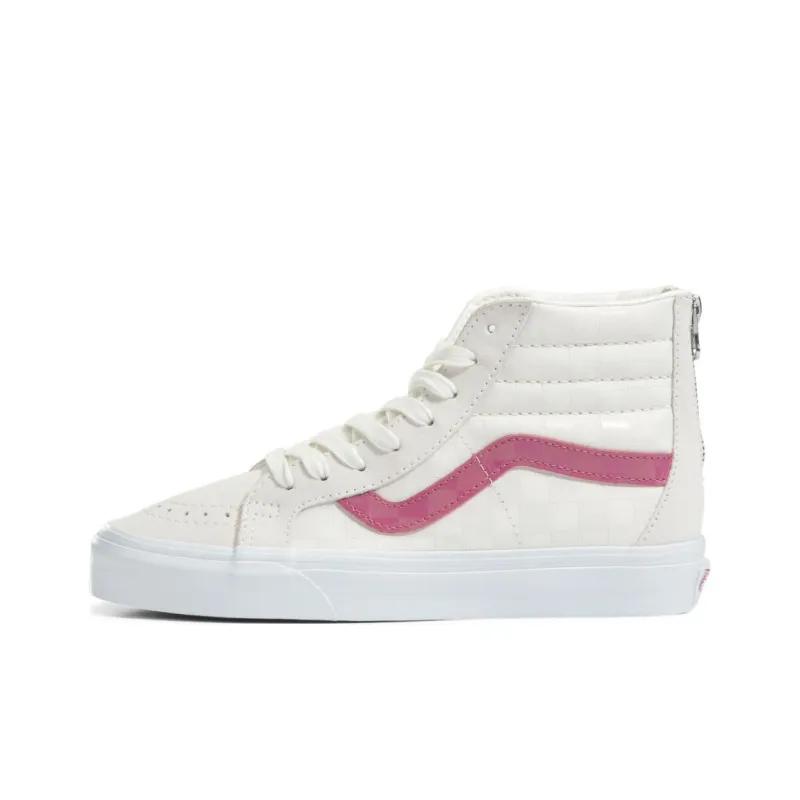 Vans SK8 HI 'Pink White'-0