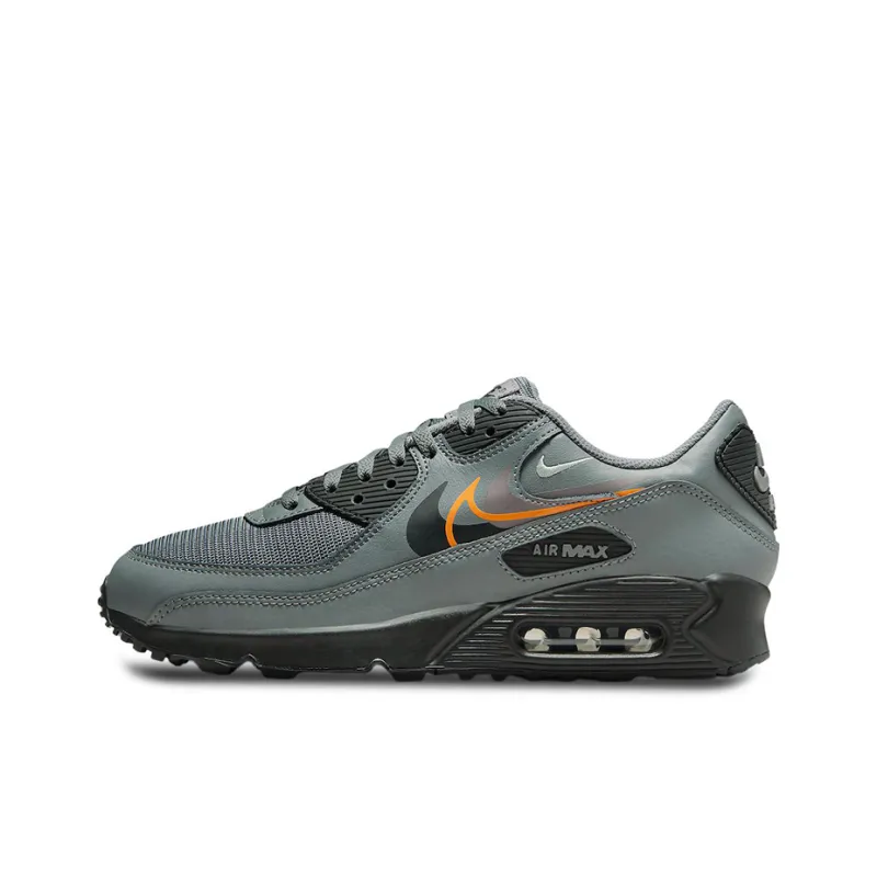 Nike Air Max 90 Multi Swoosh Smoke Grey Mandarin-0