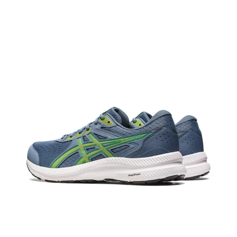 Asics Gel Contend 8 'Steel Blue Lime Zest'-3