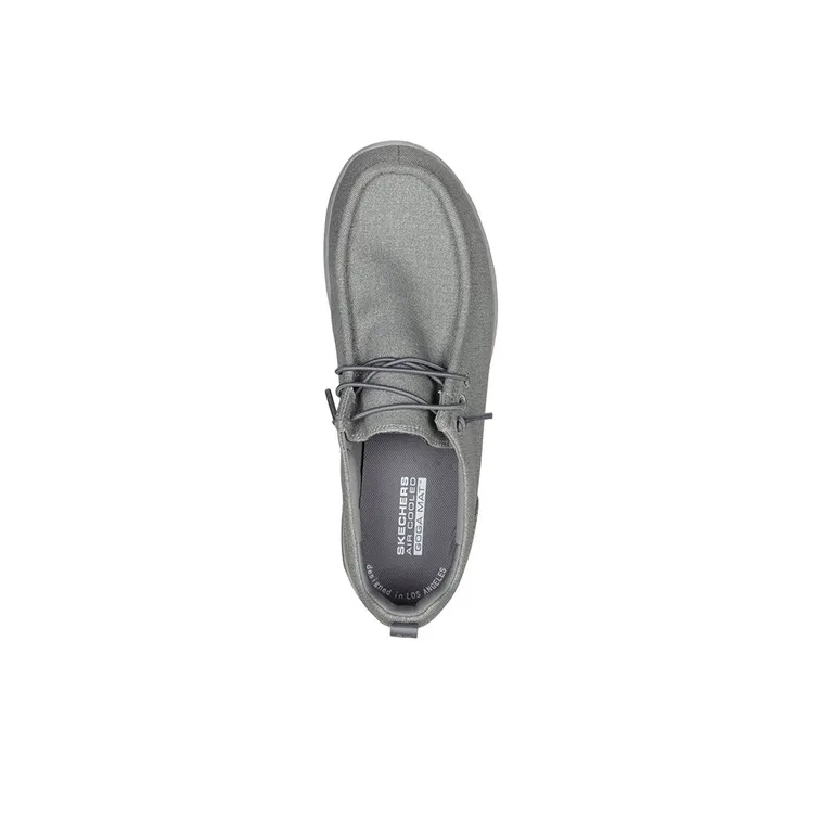 Skechers GO WALK 2 Casual Shoes Men Low-Top Gray/White-3