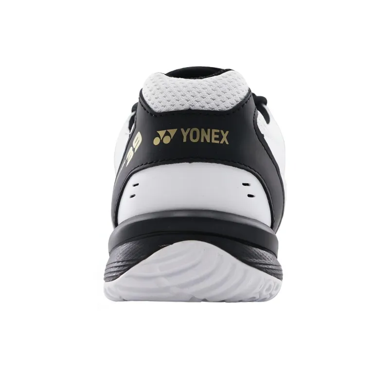 YONEX Badminton Shoes Unisex Low Top White Gold-3