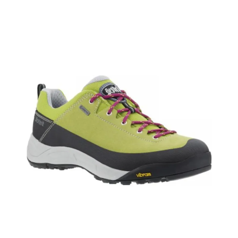Bestard Mestral Lady Cushioning Wear-Resistant Low-Top Outdoor Shoes Women's Green Black-2