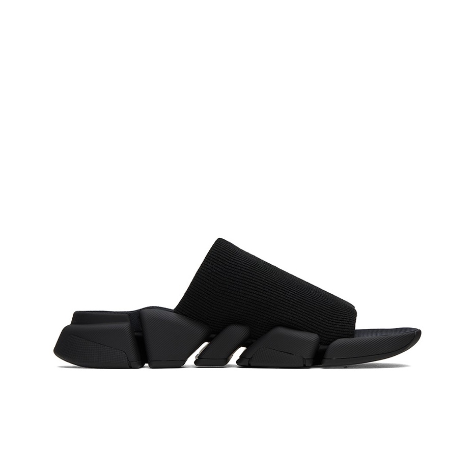 Balenciaga Speed 2.0 Slide Sandal 'Black' - POIZON