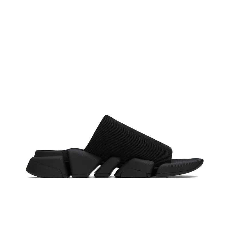 Balenciaga Speed 2.0 Slide Sandal 'Black'-1