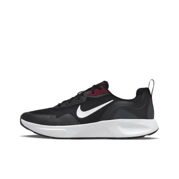 Nike Wearallday Cushioning Anti-Slip Wear-Resistant Breathability Low-Top Running Shoes Men's Black