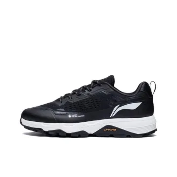 LiNing Gundam Abrasion Resistant Breathable Low Top Casual Running Shoes Men's Black