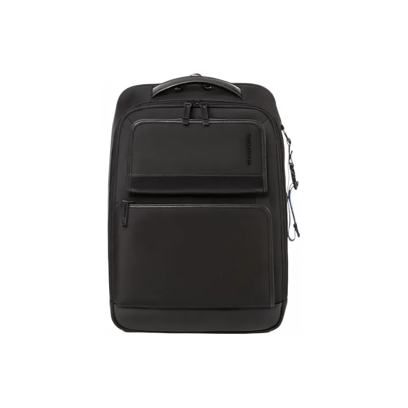 SAMSONITE Fabric, Polyurethane Laptop Bag Backpack Regular Men's Black-0