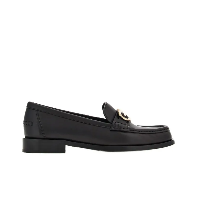 FERRAGAMO Gancini-ornament Leather Mocassins-1