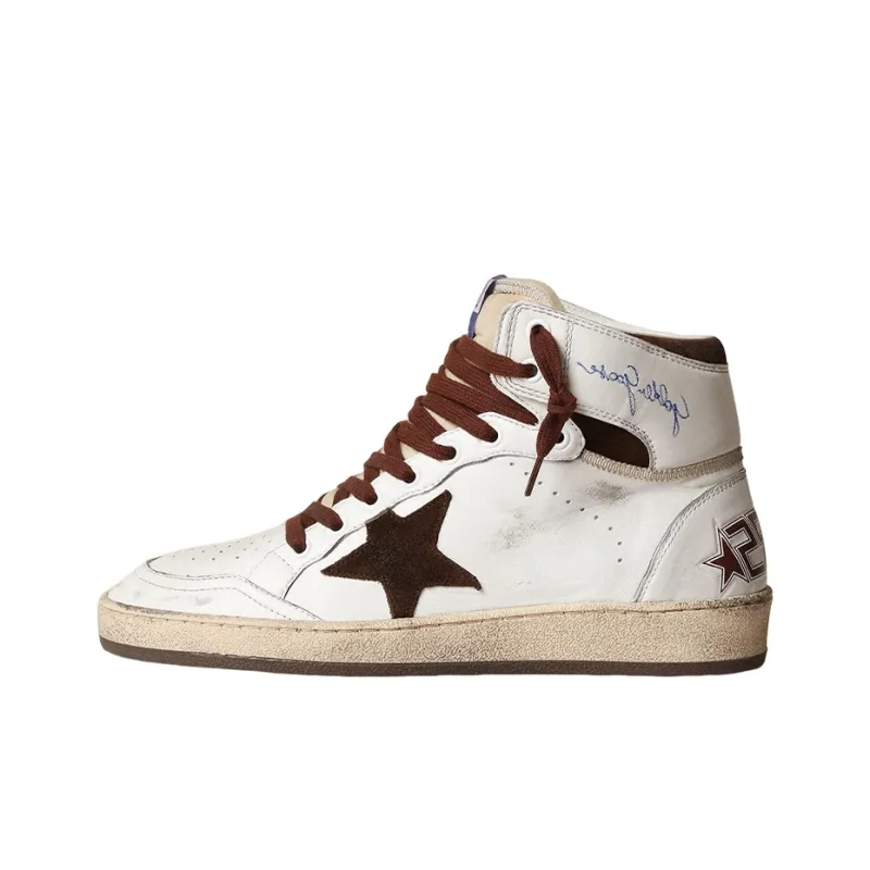 Golden Goose Sky Star White Chocolate Suede Women's-0