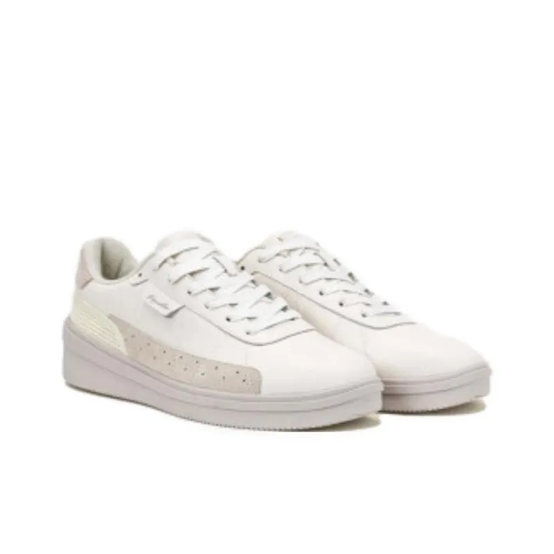 AIGLE Signature W Ltr Slip-Resistant Cushioning Wear-Resistant Low-Top Skateboard Shoes Women's White-1