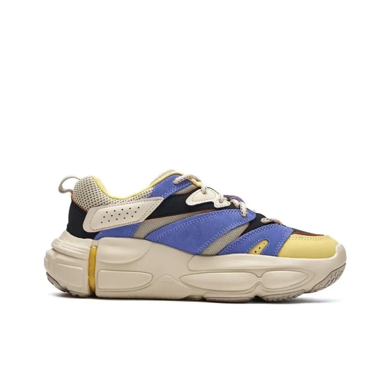 FILA Et Fashion Shoes 'Beige Bue Yellow' Women's-1