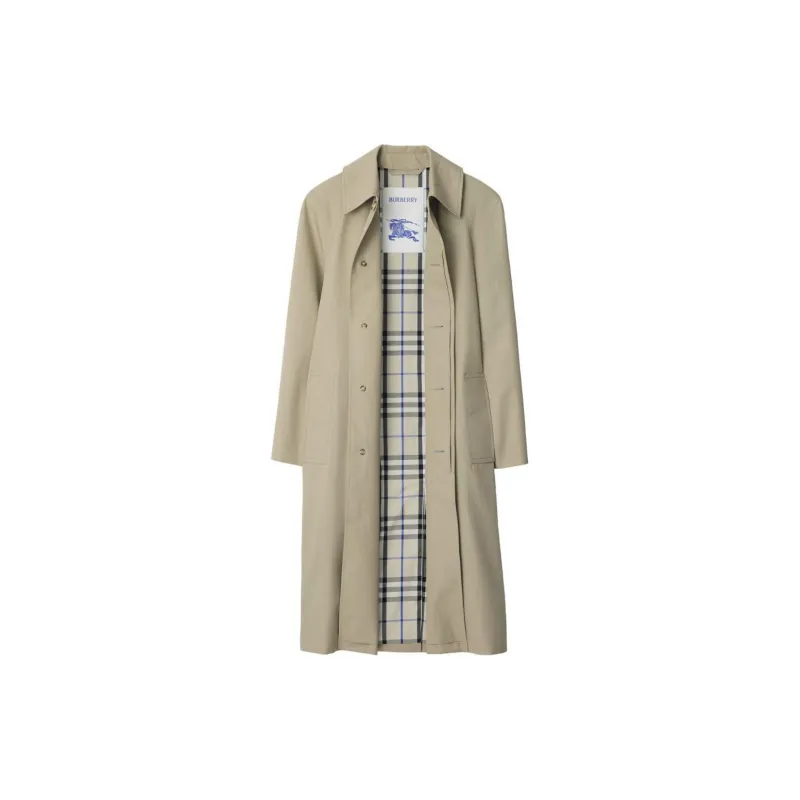 Burberry Cotton Gabardine Coat-1