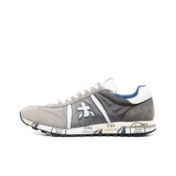 PREMIATA Lucy Low-Top Casual Shoes Men's Gray Black