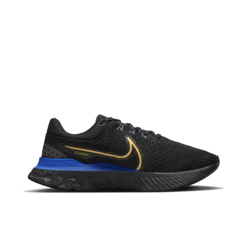 Nike React Infinity Run Flyknit 3 'Black Citron Royal'-1