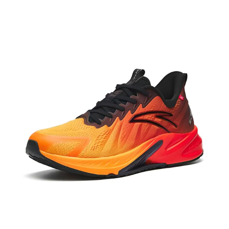 Anta Rocket 4.0 Running Shoes Men's Yellow Orange Black-2