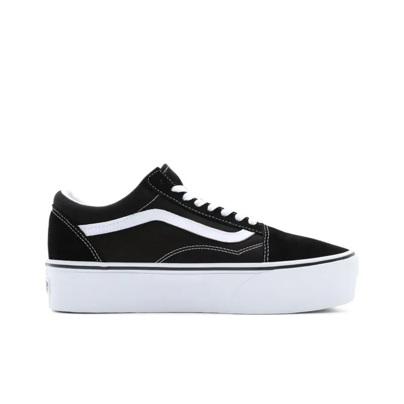 Vans Old Skool Stackform Black White-1