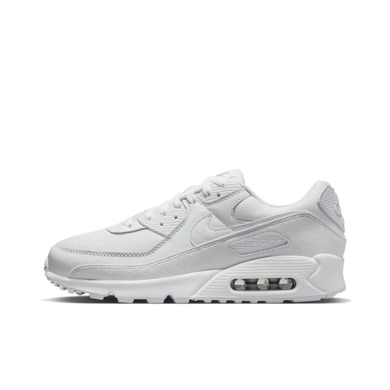 Nike Air Max 90 Premium White Metallic Silver 2023-0