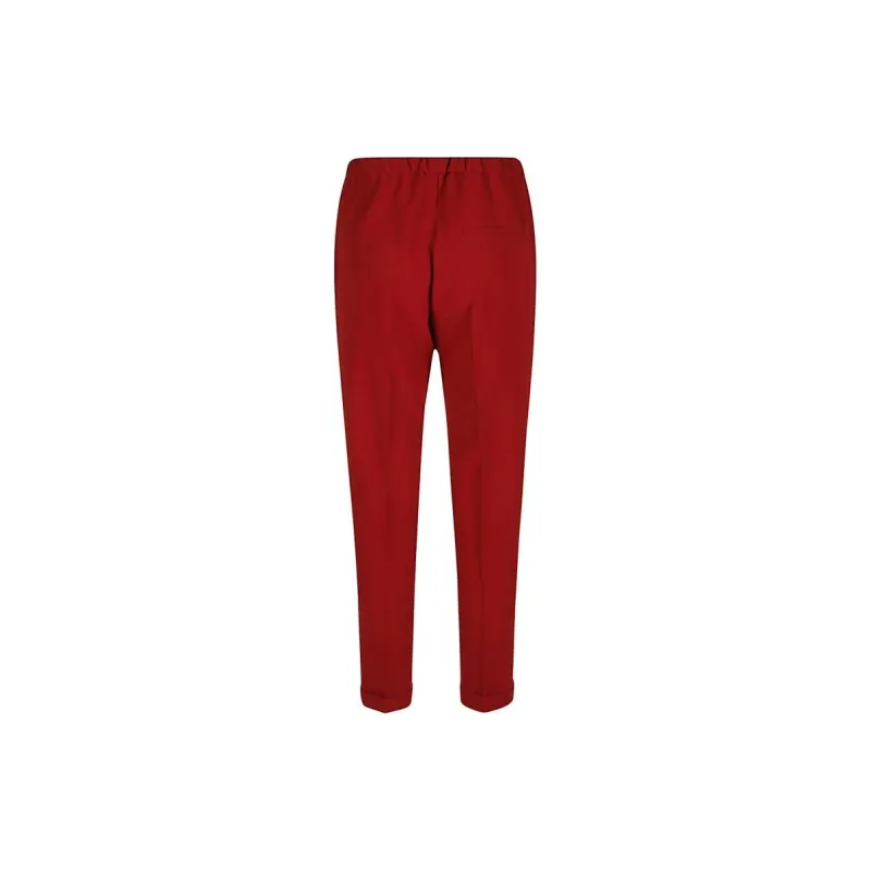 Alberto Biani Casual Pants Women's Red-1
