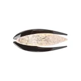 Stone Brown Floral Hair Slide