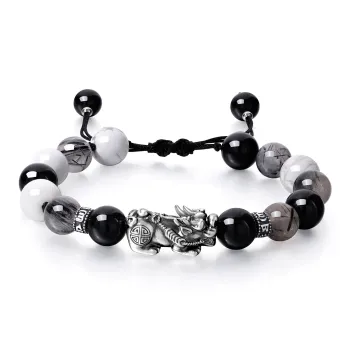 OWNCOOL Obsidian Jade Bracelets Men's