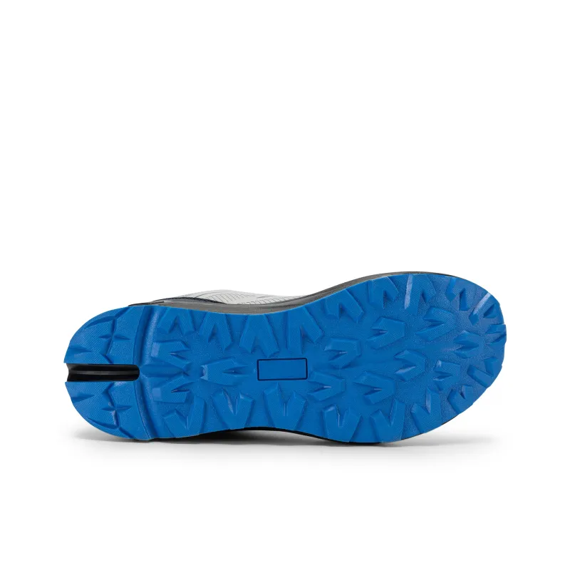 Fitville Running Shoes Men Low Top Sky Blue/Black Gray/Silver Gray-14