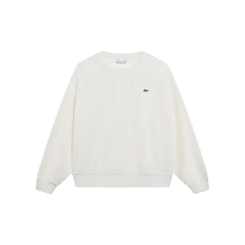 LINING Sports Trend Series Sweatshirts Women's Off White