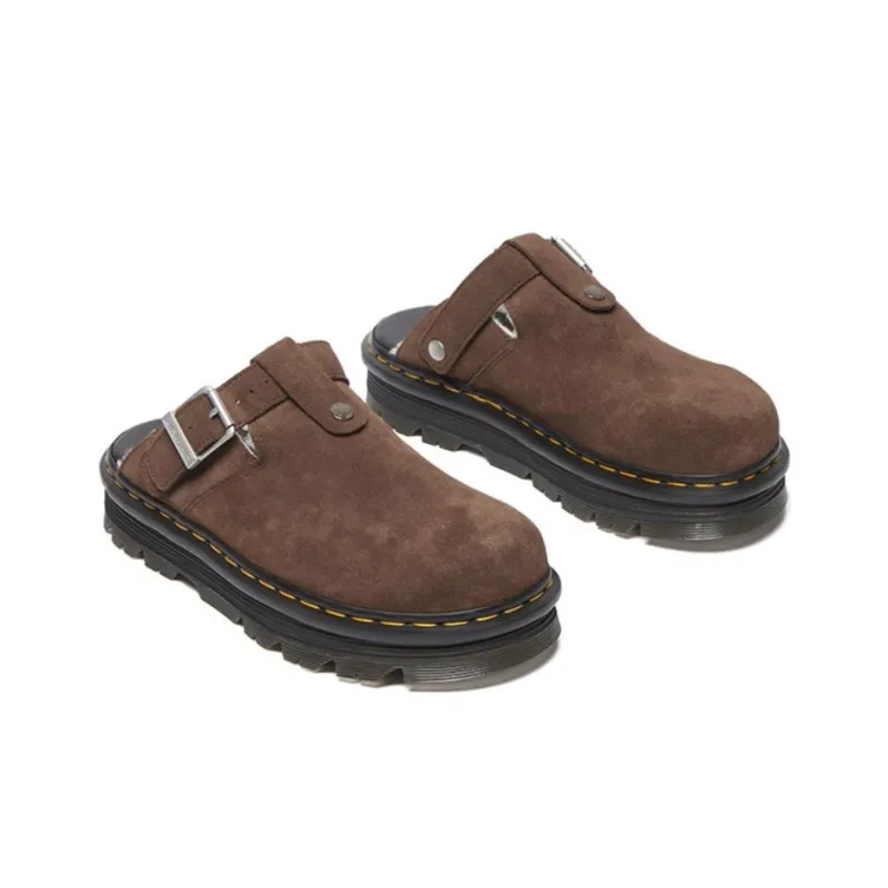 Dr.Martens Wrap toe Slippers Unisex Dark Brown-3