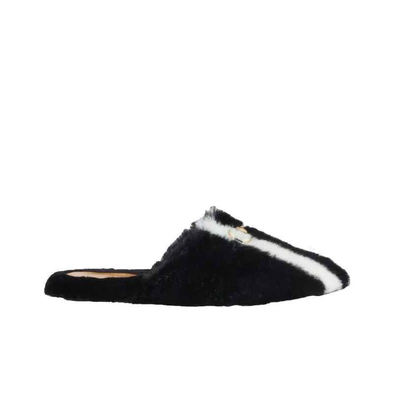 Adidas Originals x GUCCI Wrap toe Slippers Women's Black White-1