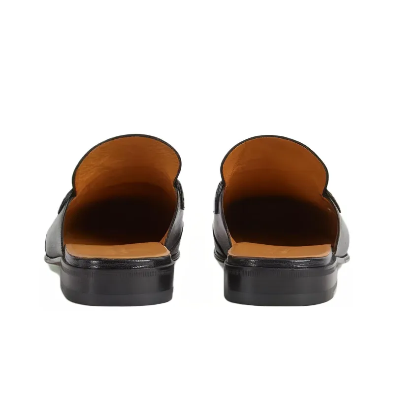 GUCCI Interlocking G Slipper Black-4