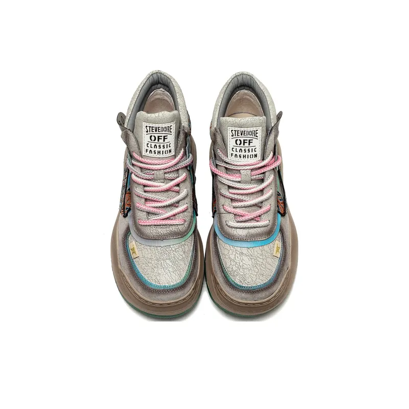 MATA High-Top Chunky Sneakers Women's-3