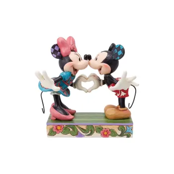 ENESCO Disney Figure Print Mickey Mouse Minnie Mouse Refill Ornament Trendy Figures