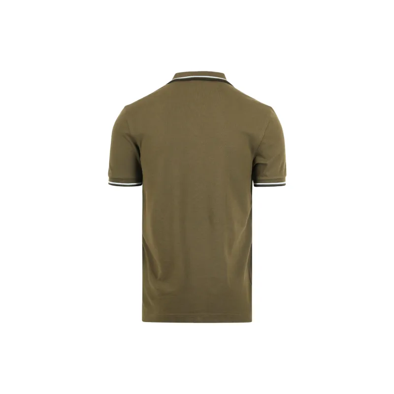 FRED PERRY Polo Shirt Men's Dark Green-1