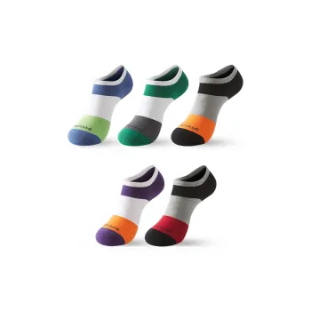 INVISIBLE Ankle Socks Men's 5 Pack