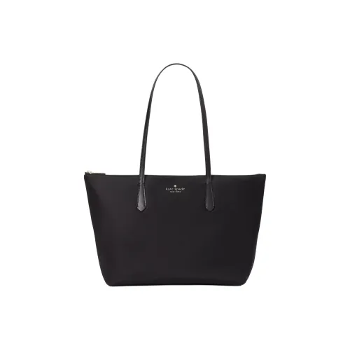 Kate Spade Recycled Nylon Tote Bag, Shopping Bag, Handbag, Shoulder Bag Regular Women's Black