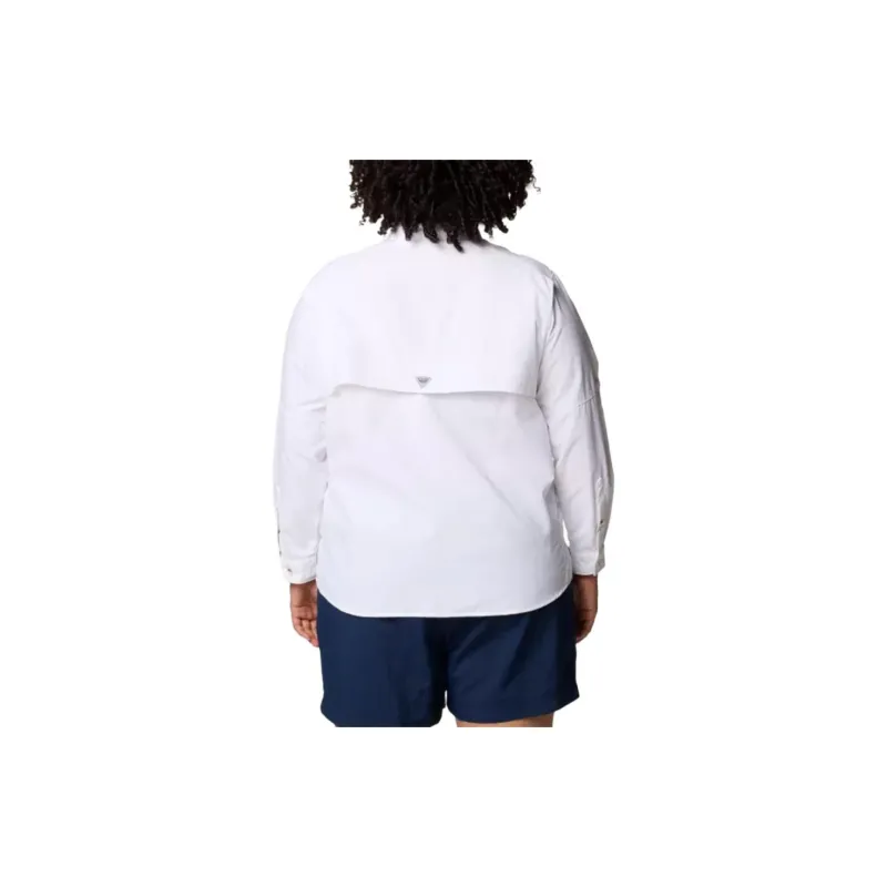 Columbia PFG Bahama Women's Long Sleeve Shirt Shirt Women's White-1